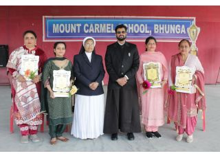 BIDDING FAREWELL OF OUR BELOVED TEACHERS MRS. SUKHBANS KAUR, MRS. ANU SHARMA , MRS. VICKRAM KAUR KHAKH & MISS. DALJIT KAUR.THANKS FOR YOUR WONDERFUL SERVICE.