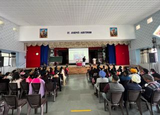 Teachers Workshop:    Rev Dr Joseph Vellanal , Principal MCS Palampur Gave A Workshop For Our Teachers On ‘ Being Best Teacher By Making Best Students’