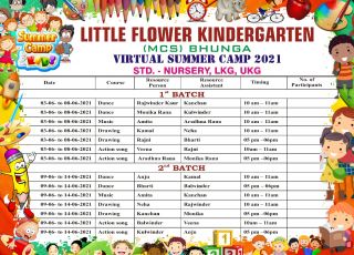 Virtual Summer Camp 2021