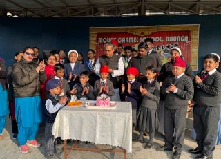 BIRTHDAY CELEBRATION OF REV.FR.JOSEPH THEKKEL (THE DIRECTOR)